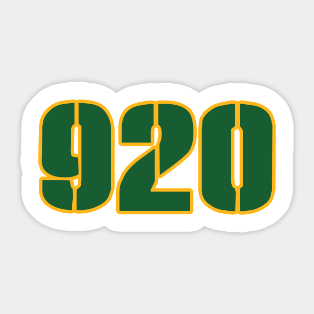 Green Bay LYFE the 920!!! Sticker by OffesniveLine